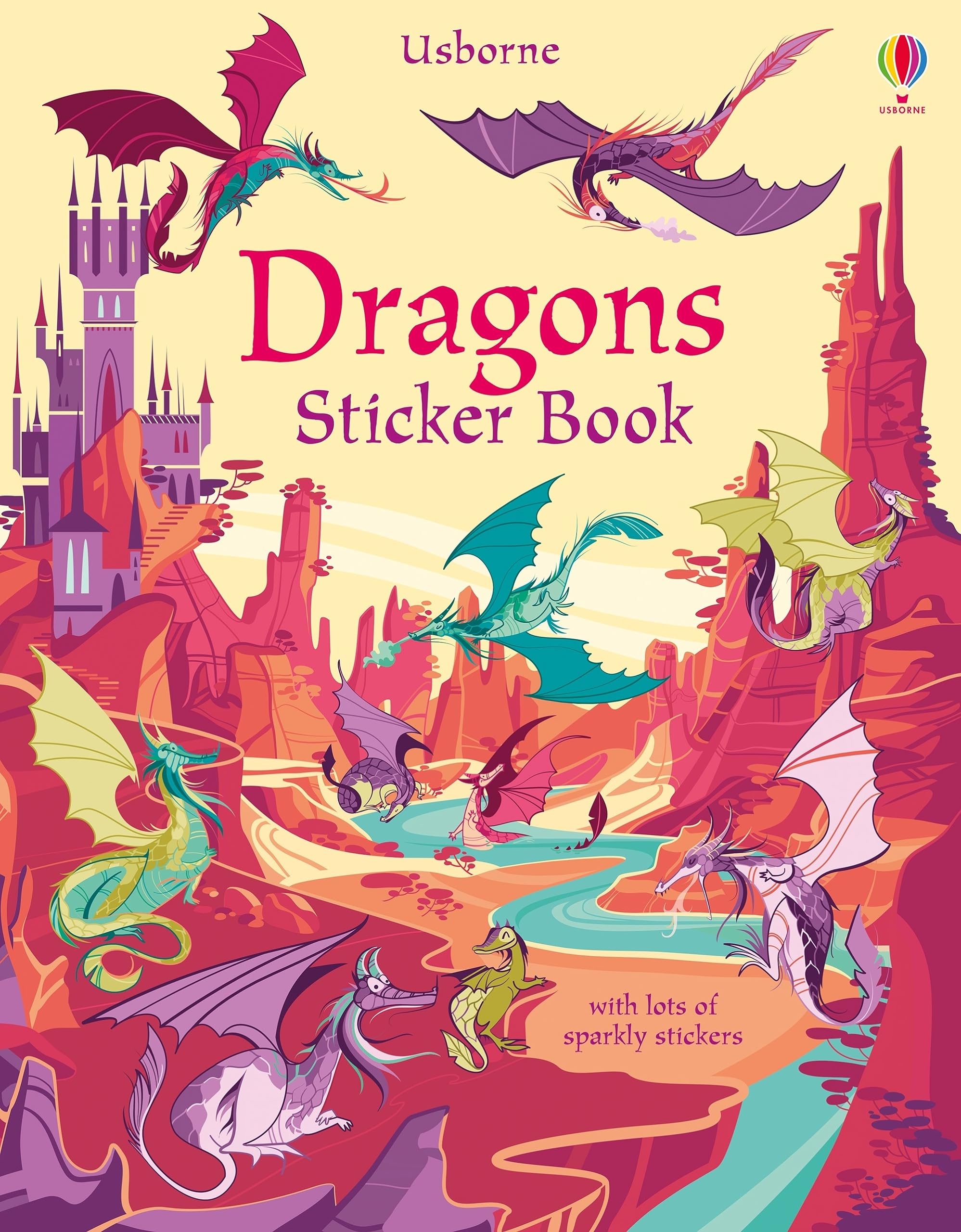 Dragons Sticker Book (Sticker Books),Used