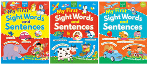 My First Sight Words And Sentences (Set Of 3 Book)