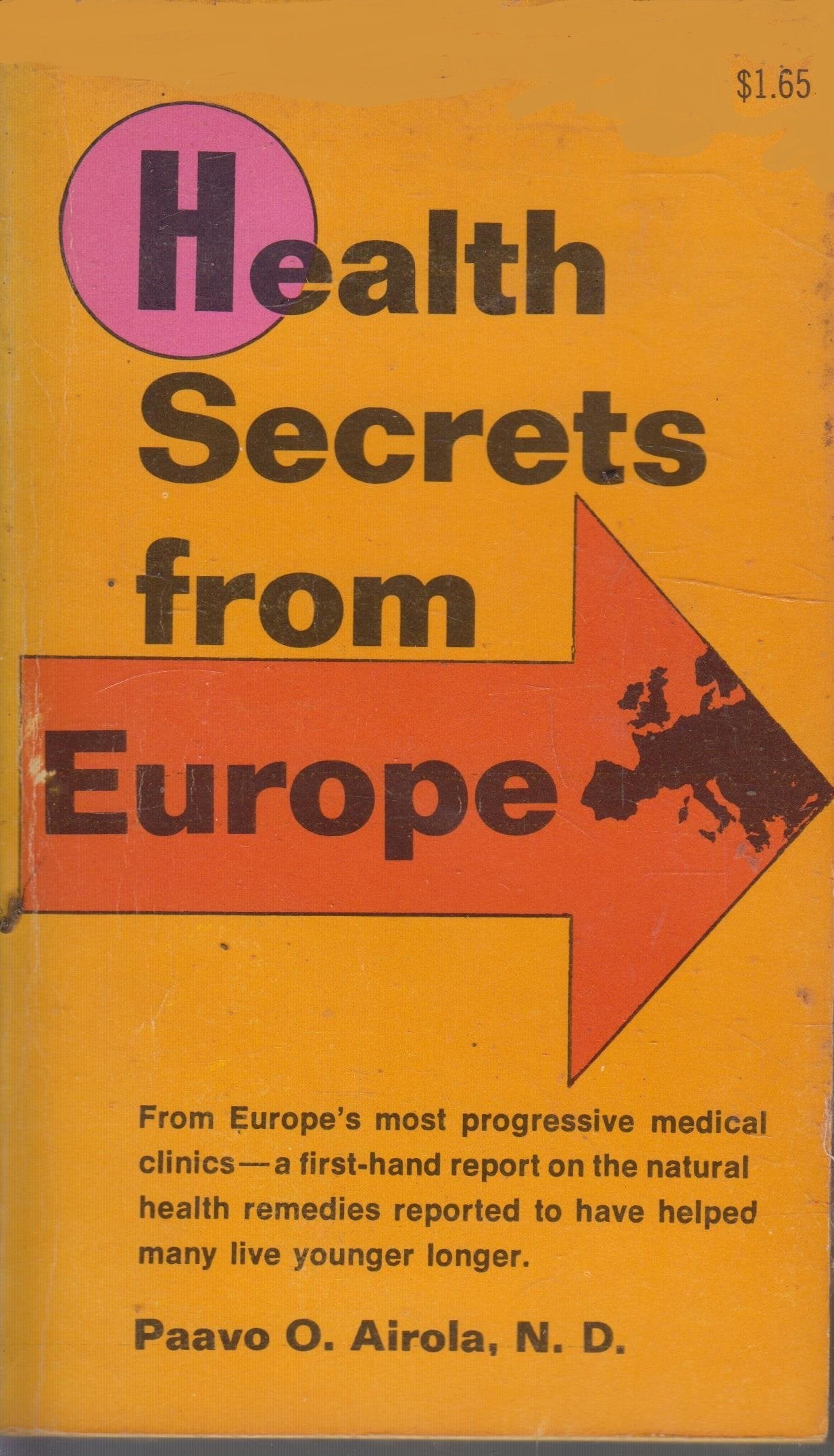 Health secrets from Europe,Used