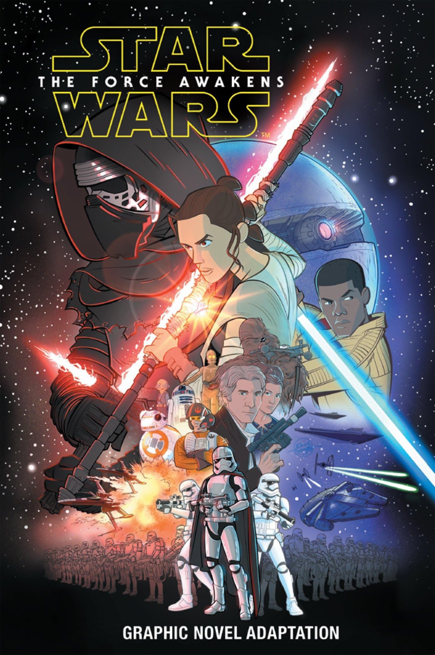 Star Wars: The Force Awakens Graphic Novel Adaptation (Star Wars Movie Adaptations),Used