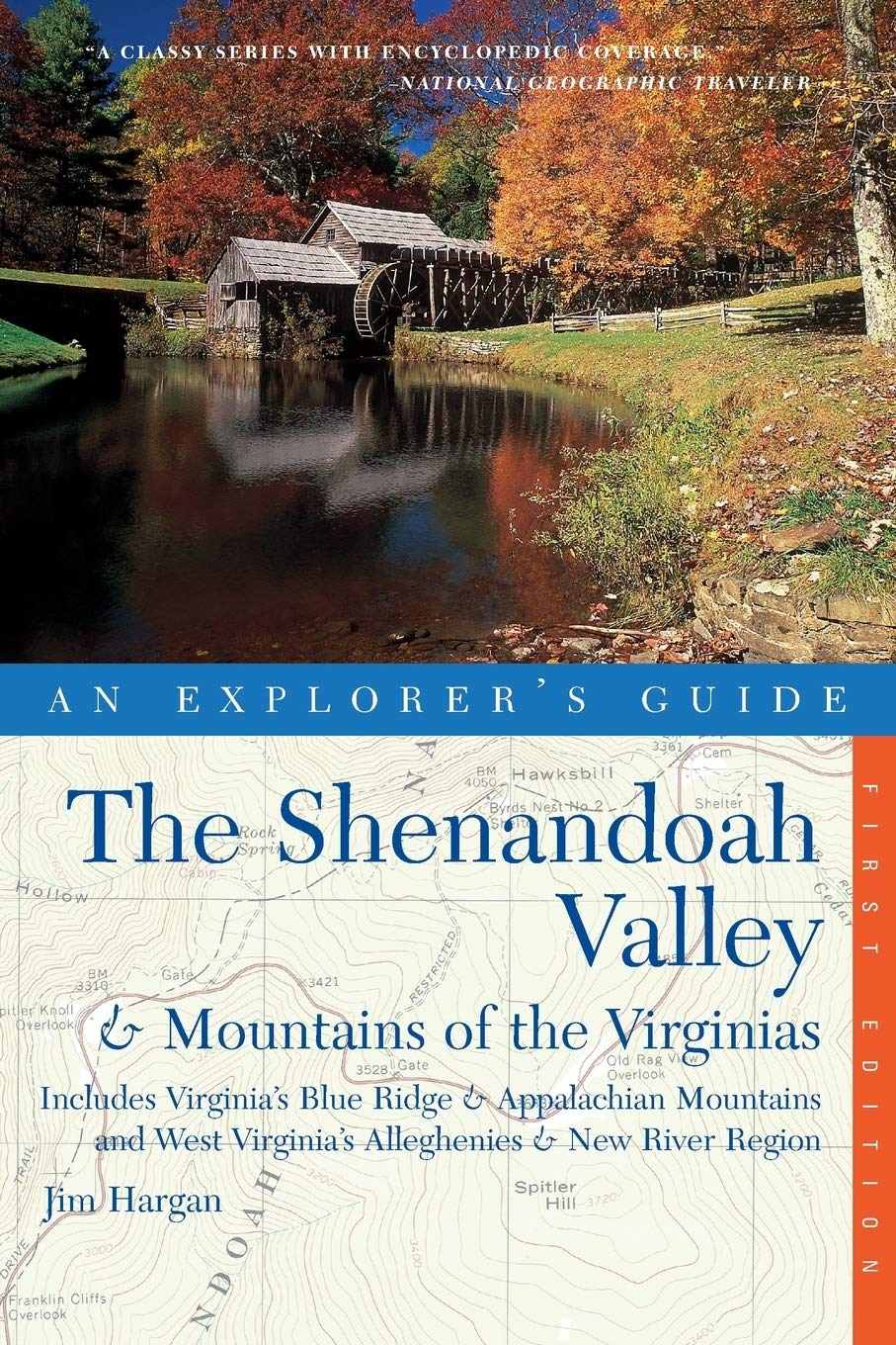 The Shenandoah Valley & Mountains of the Virginias, An Explorer's Guide: Includes Virginia's Blue Ridge and Appalachian Mountain,Used