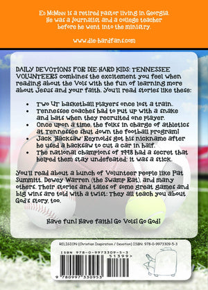 Daily Devotions for DieHard Kids Tennessee Volunteers,Used