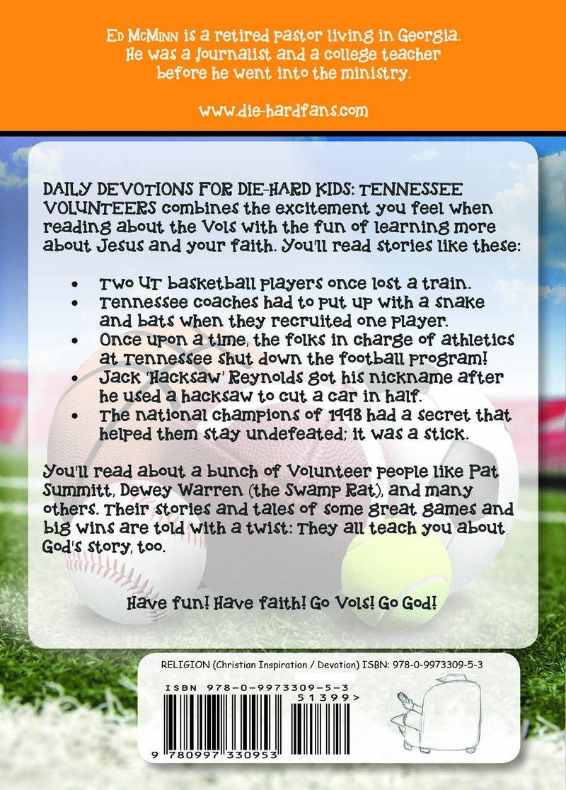 Daily Devotions for DieHard Kids Tennessee Volunteers,Used