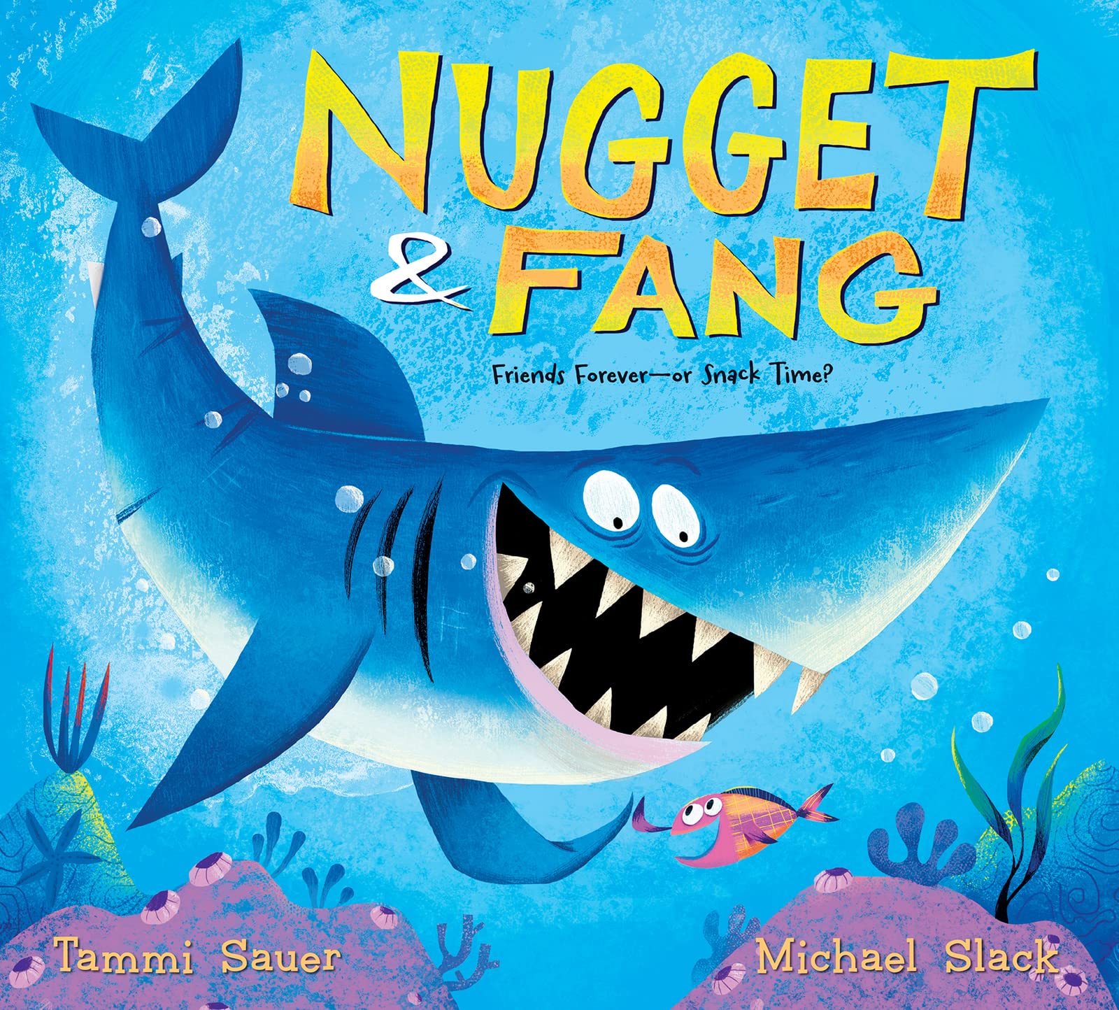 Nugget and Fang Lap Board Book: Friends Foreveror Snack Time?,Used