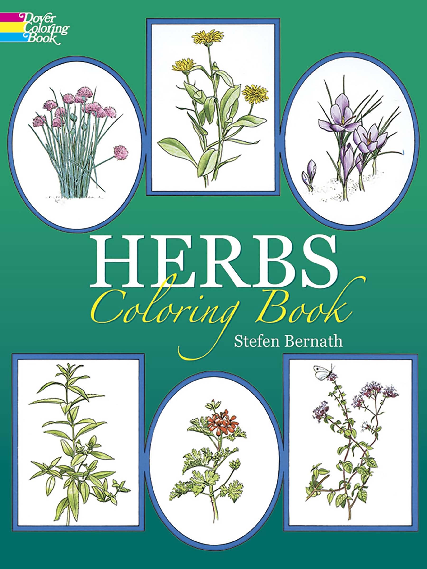 Herbs Coloring Book (Dover Nature Coloring Book),Used