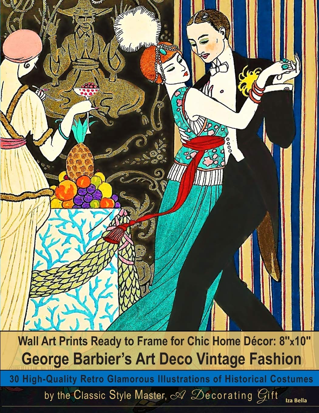 Wall Art Prints Ready to Frame for Chic Home Dcor: 8''x10'': George Barbiers Art Deco Vintage Fashion, 30 HighQuality Retro G,Used