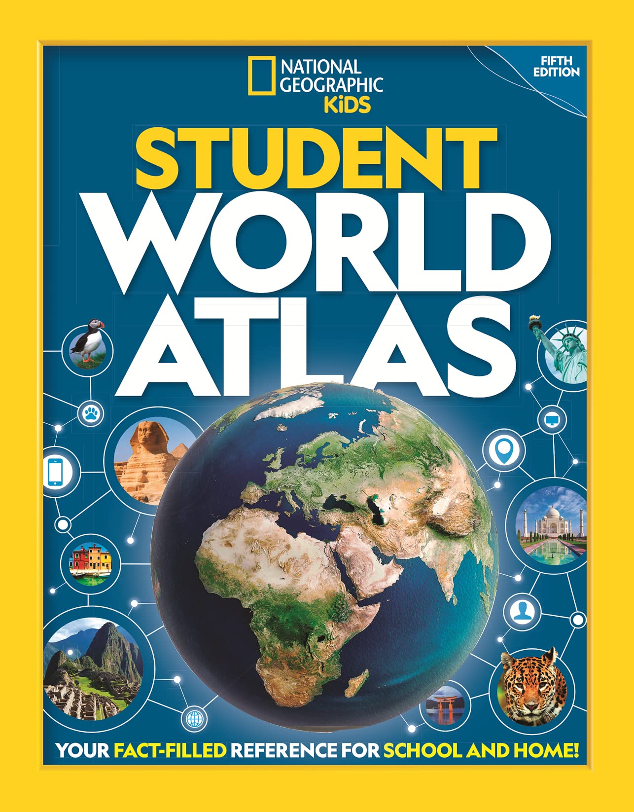 National Geographic Student World Atlas, 5th Edition,Used
