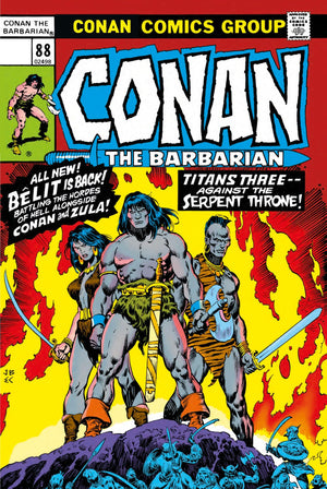 Conan The Barbarian: The Original Comics Omnibus Vol.4,New
