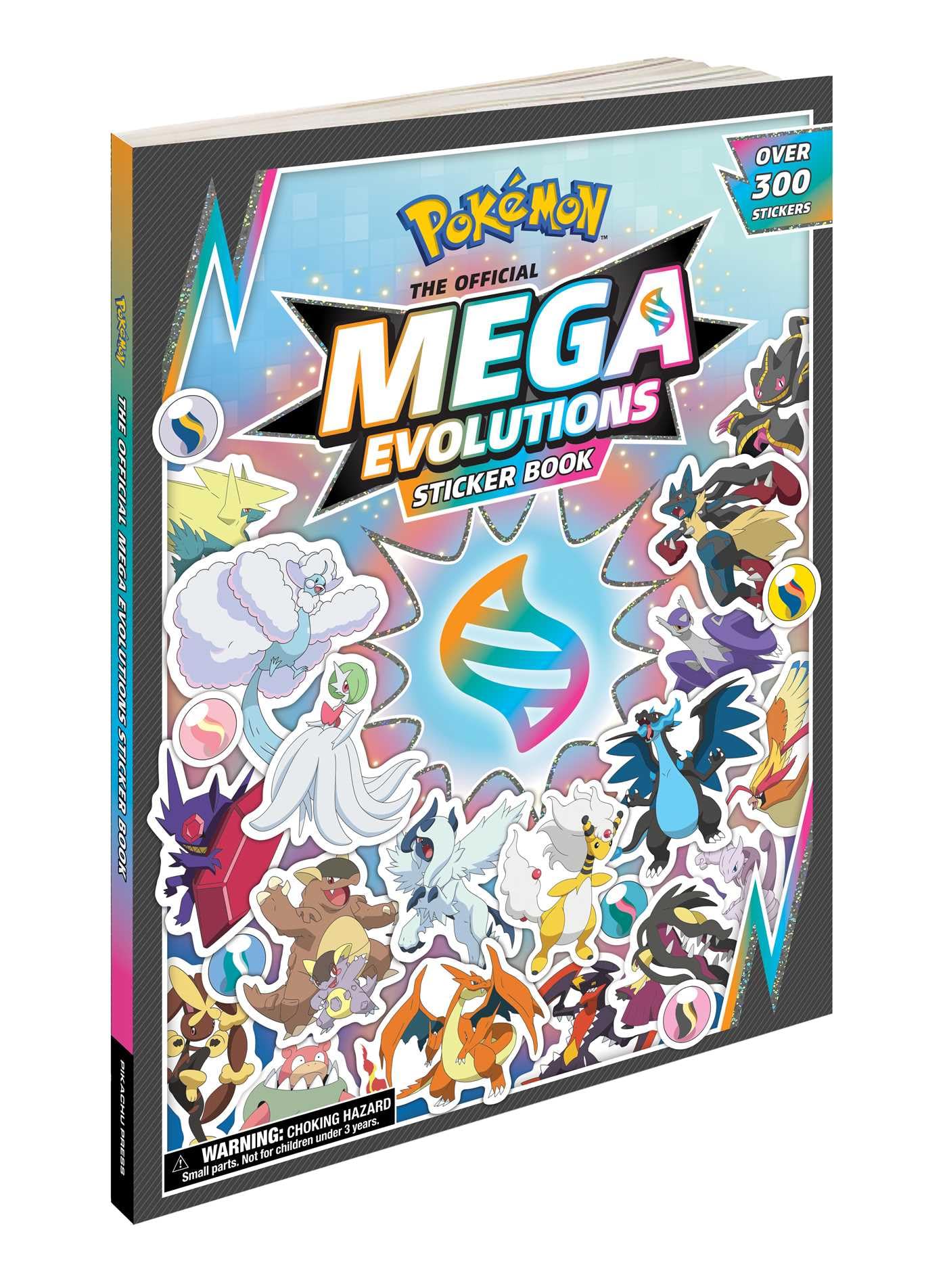 Pokmon The Official Mega Evolutions Sticker Book (Pokemon Pikachu Press)