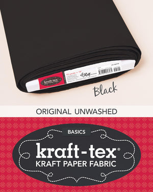 krafttex Bolt 19 x 10 yards, Black: Kraft Paper Fabric (krafttex Basics),Used