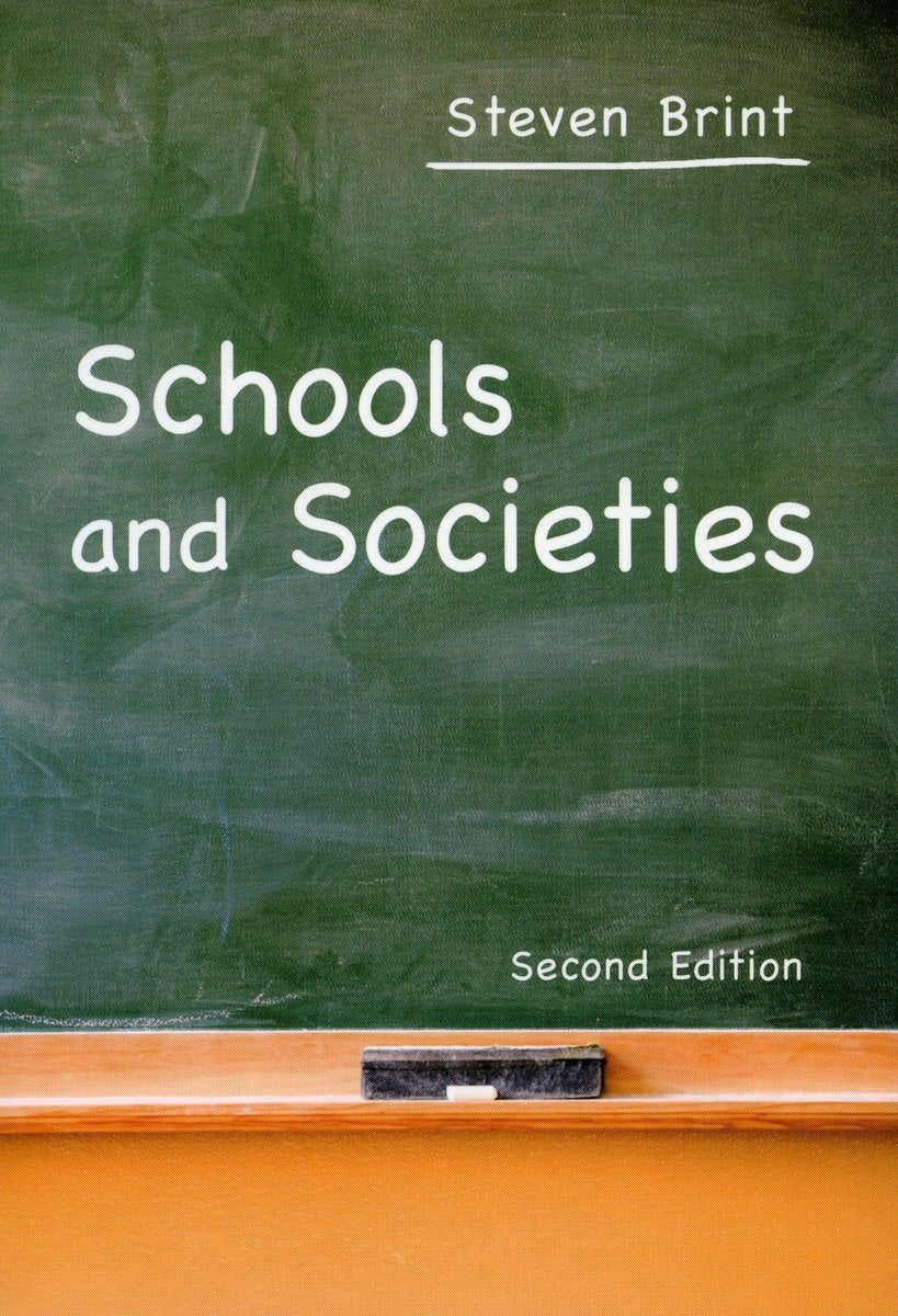 Schools and Societies: Second Edition,Used