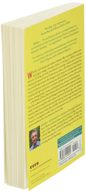 The Paradox Of Choice: Why More Is Less, Revised Edition,New