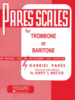 Pares Scales: Trombone or Baritone B.C.,Used
