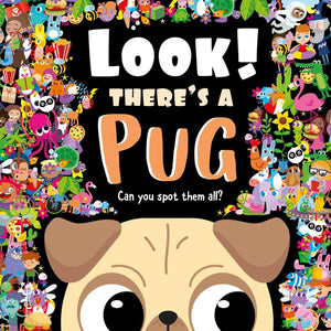 Look! There's a Pug: Look and Find Book,Used