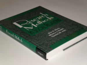 Research Methods in Social Relations,New