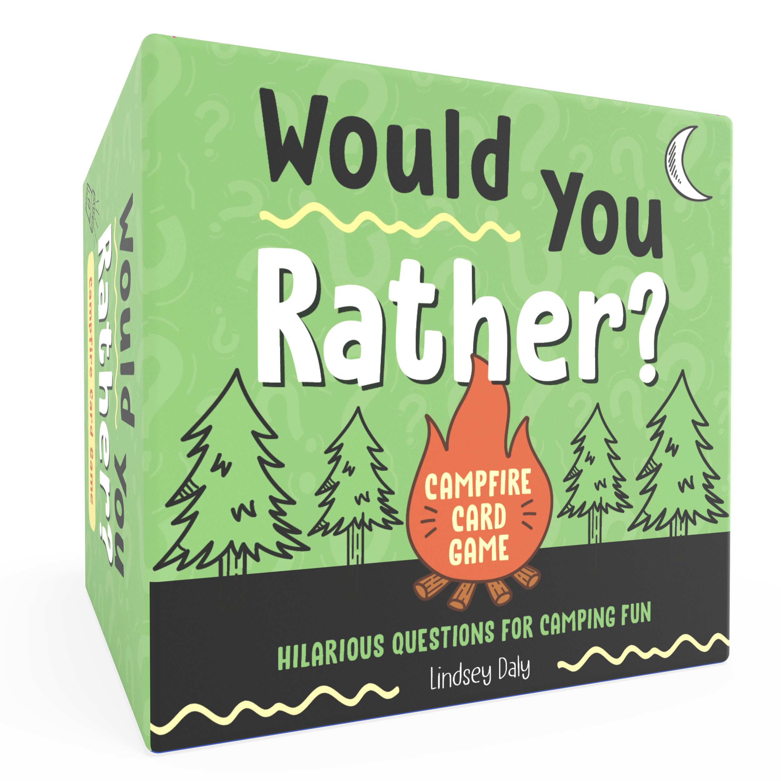 Would You Rather? Campfire Card Game: Hilarious Questions For Camping Fun And Outdoor Adventures