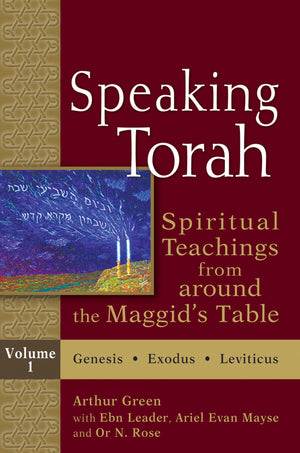Speaking Torah, : Spiritual Teachings from around the Maggid's Table, Vol. 1,Used