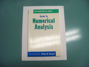 Guide to Numerical Analysis (CRC Mathematical Guides),Used