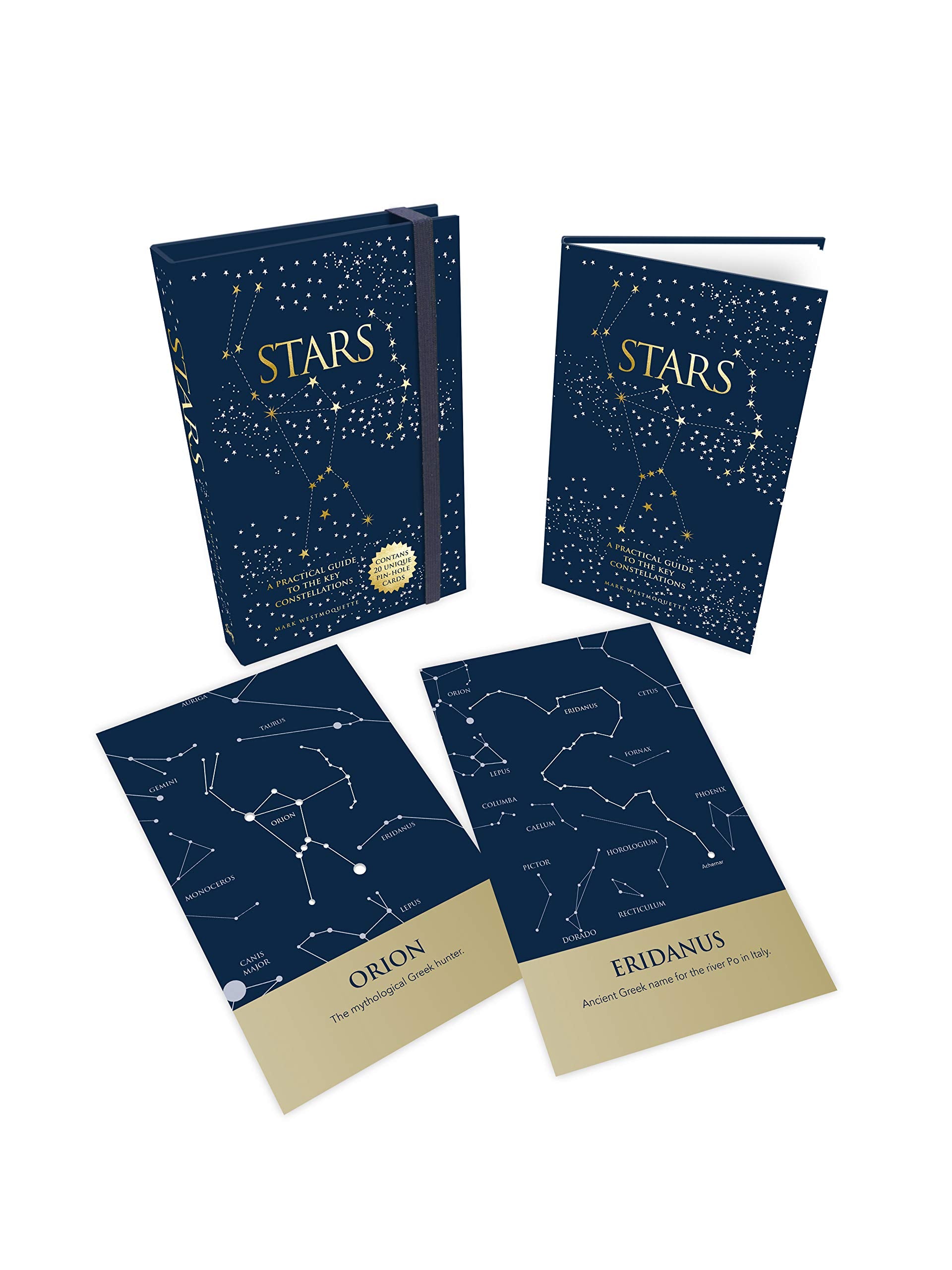 Stars: A Practical Guide To The Key Constellations  Contains 20 Unique Pinhole Cards