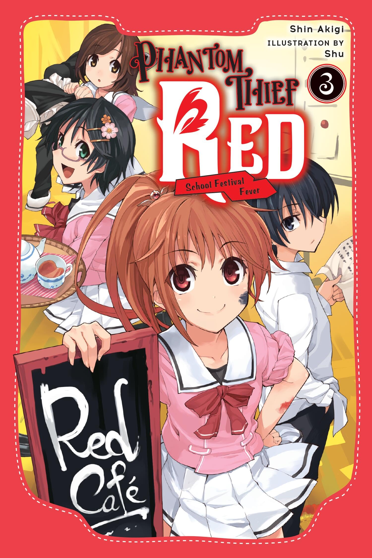 Phantom Thief Red, Vol. 3: School Festival Fever (Volume 3) (Phantom Thief Red, 3),New