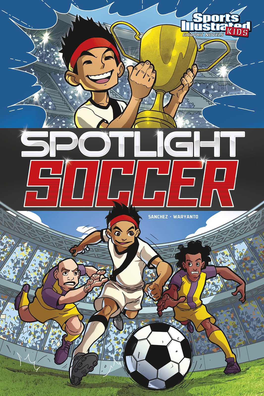 Spotlight Soccer (Sports Illustrated Kids Graphic Novels),Used