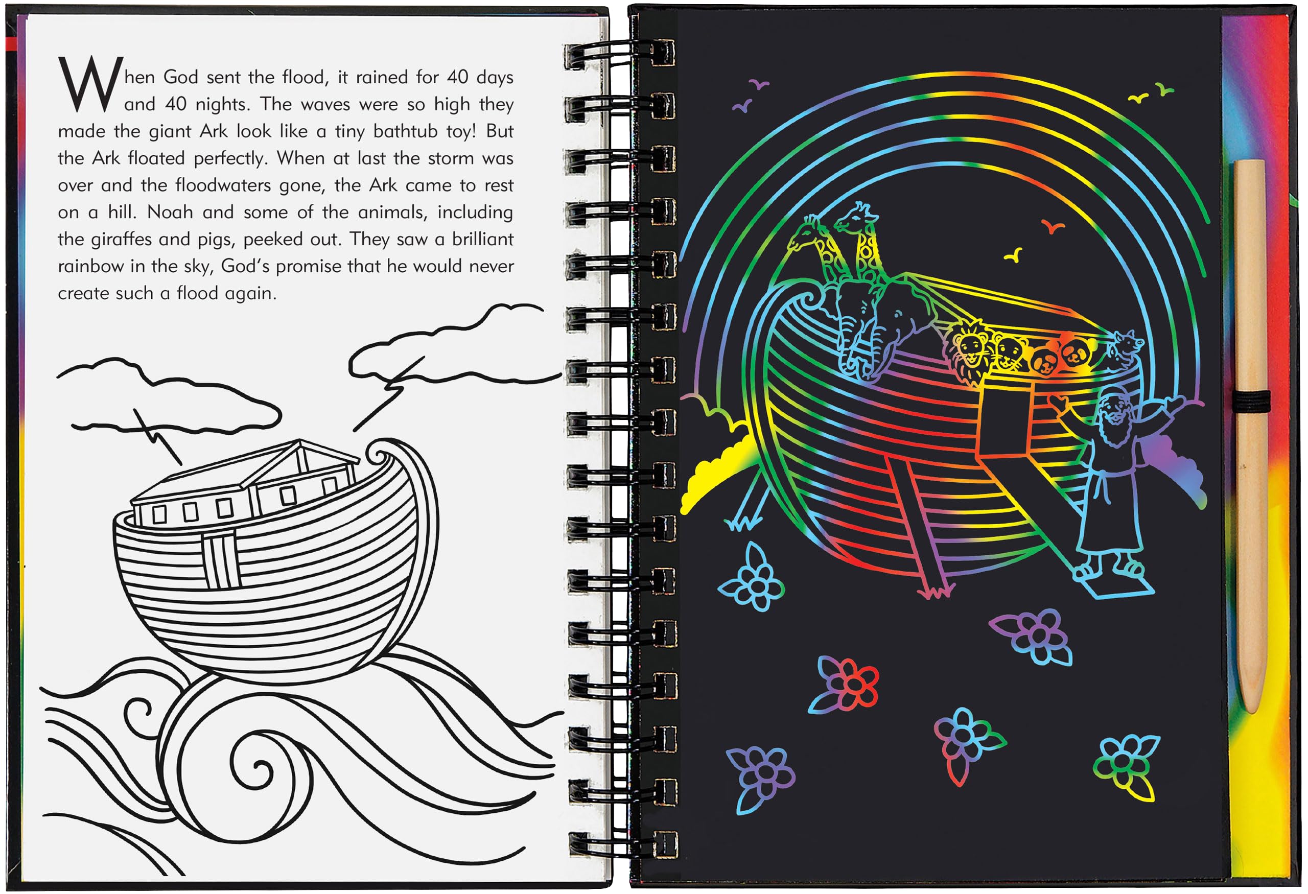 Scratch & Sketch Bible Stories (Trace Along) (Scratch and Sketch Tracealong),Used