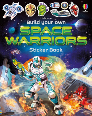 Build Your Own Space Warriors Sticker Book (Build Your Own Sticker Book),New