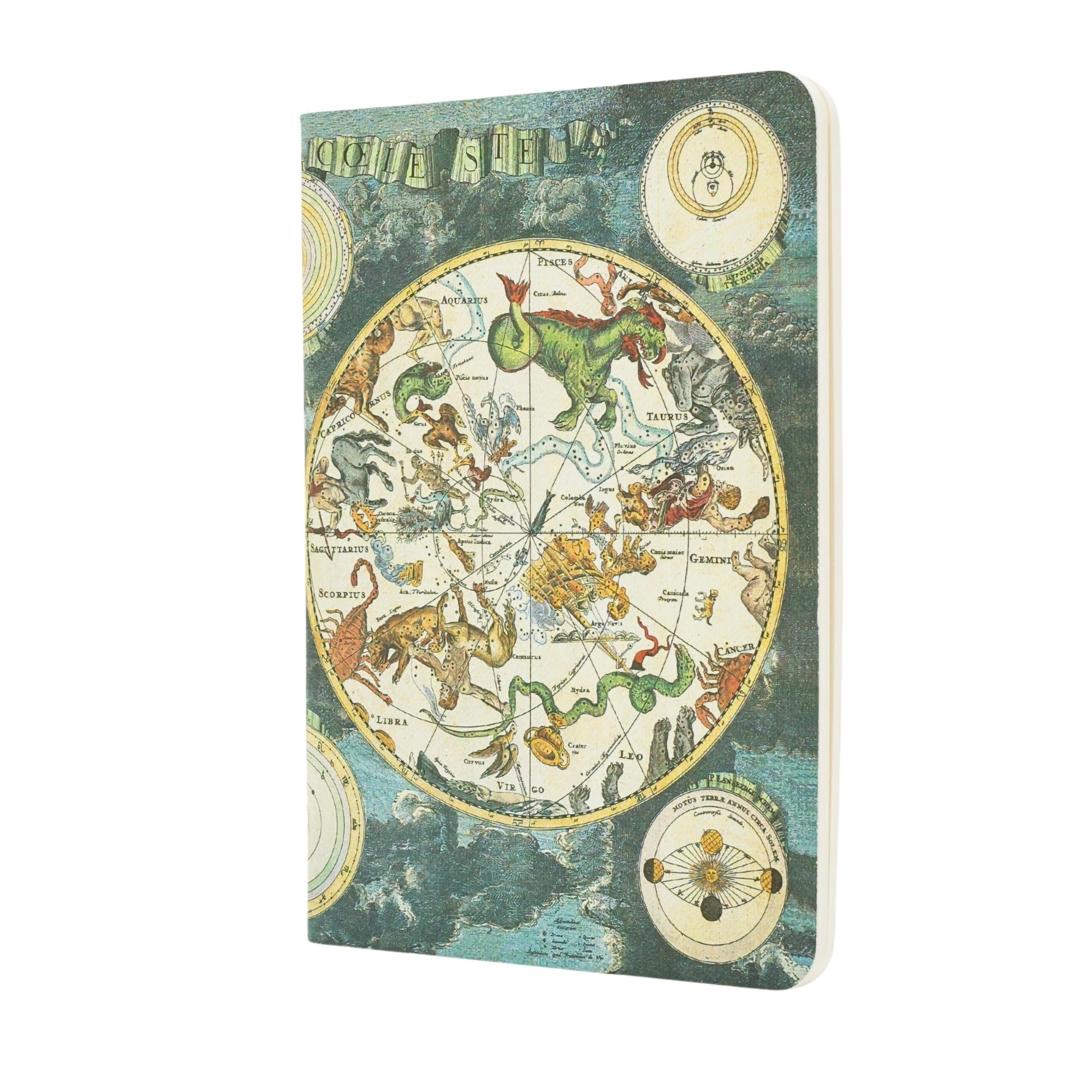 Celestial Planisphere A6 Dot Grid Softcover Cahier, 80Pg, 100Gsm By Paperblanks (Early Cartography)