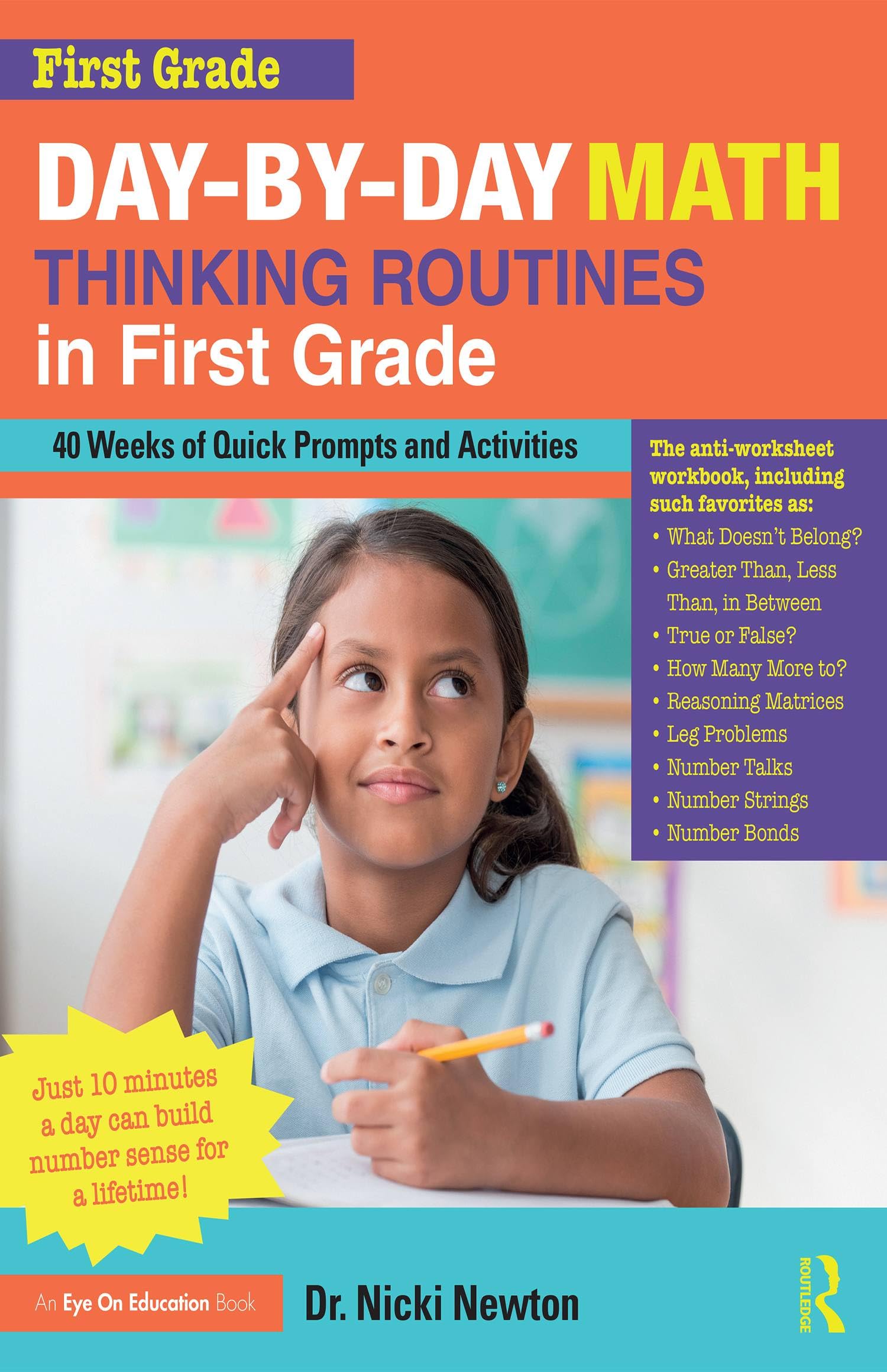 DaybyDay Math Thinking Routines in First Grade: 40 Weeks of Quick Prompts and Activities,Used