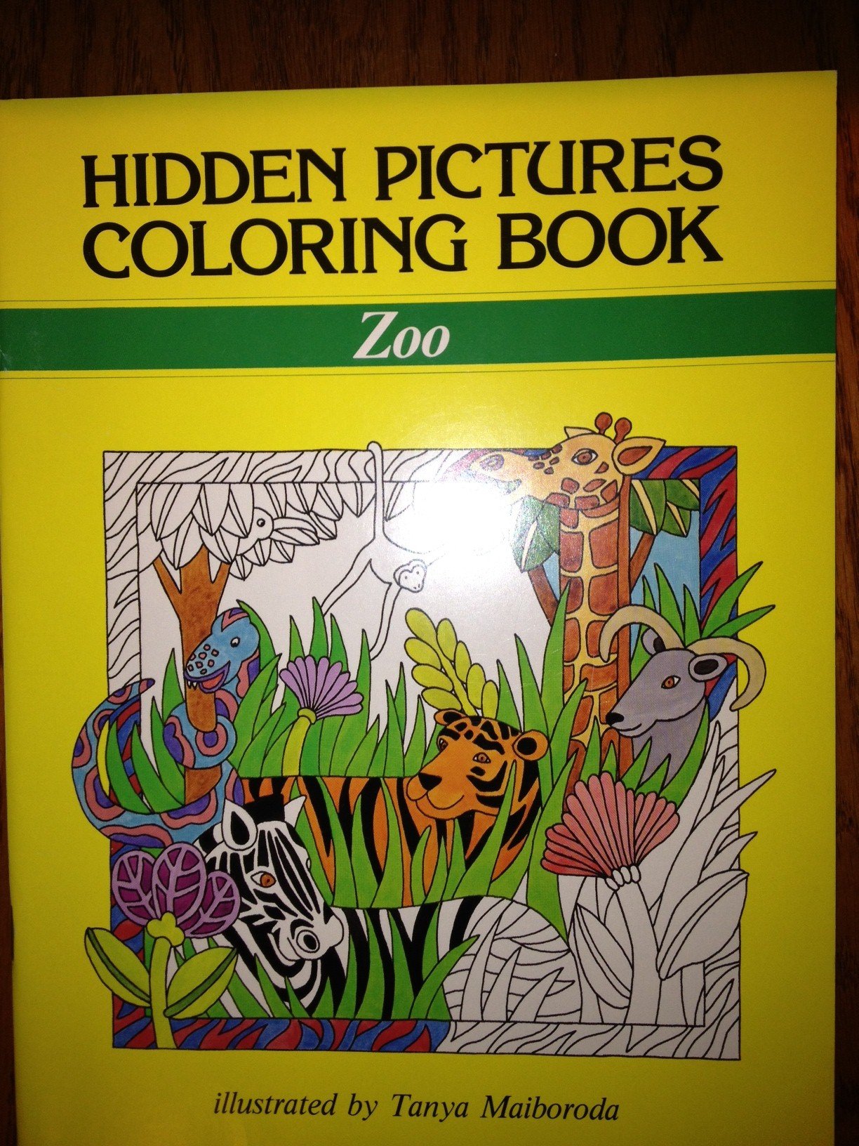 Zoo (Hidden Pictures Coloring Book),Used