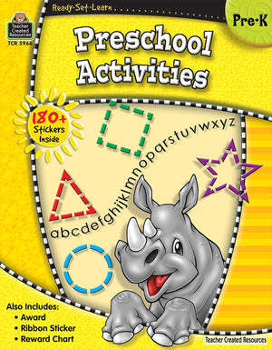 ReadySetLearn: Preschool Activities from Teacher Created Resources,Used