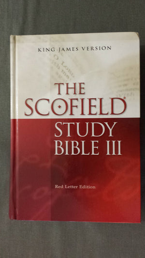 The Scofield Study Bible III, KJV