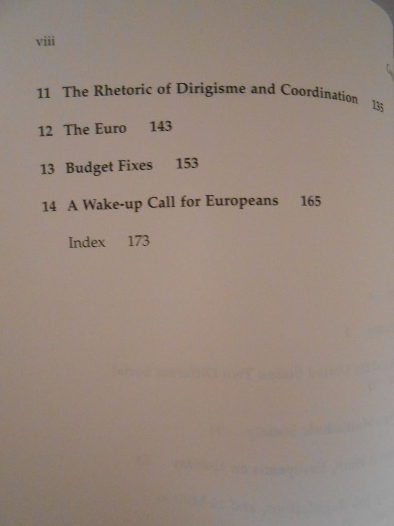 The Future of Europe: Reform or Decline (Mit Press),Used