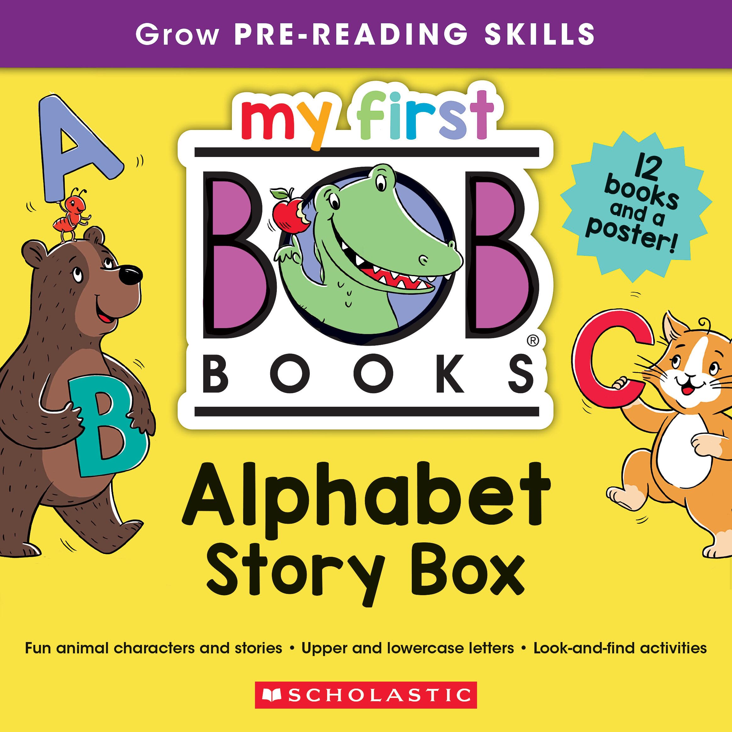My First Bob Books  Alphabet Story Collection BindUp | Phonics, Letter Sounds, Ages 3 And Up, PreK | (Reading Readiness)