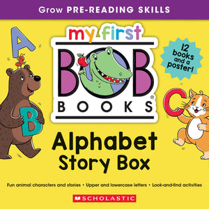 My First Bob Books  Alphabet Story Collection BindUp | Phonics, Letter Sounds, Ages 3 And Up, PreK | (Reading Readiness)