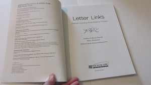 Letter Links: Alphabet Learning With Children's Names,Used