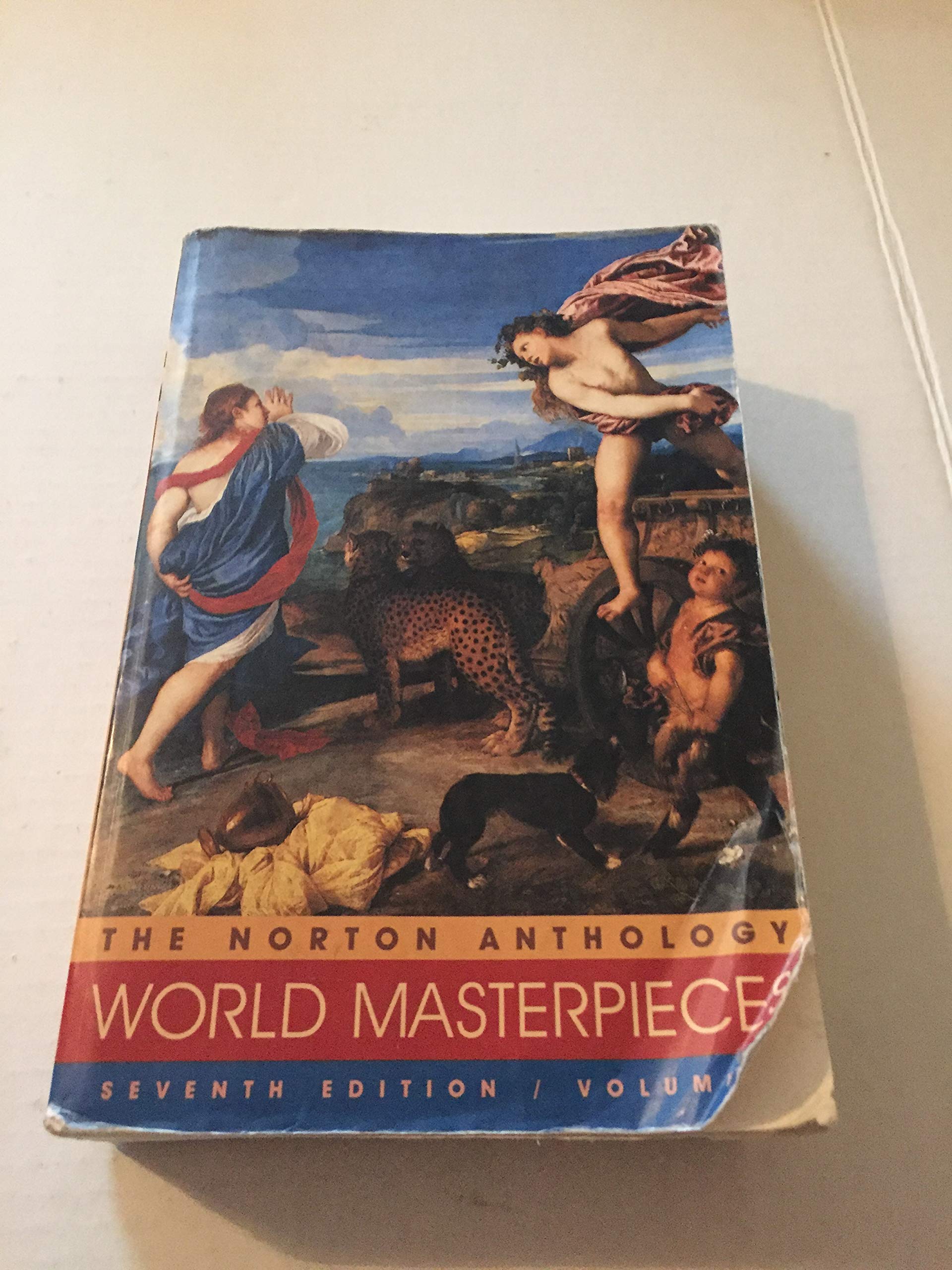 Norton Anthology of World Masterpieces: The Western Tradition, Vol. 1: Literature of Western Culture Through the Renaissance,Used