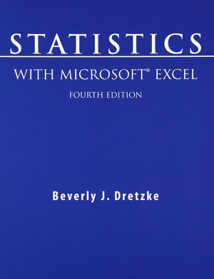 Statistics with Microsoft Excel (4th Edition),Used