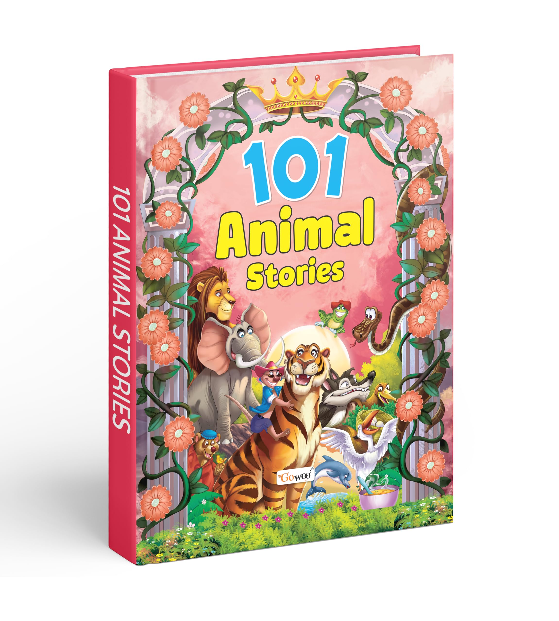 101 Animal Stories (Ages 3-12) (Hardbound) : Story Book For Kids, Children Learning Story Book, Educational Tales For Children, Early Learning Story Book