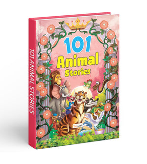 101 Animal Stories (Ages 3-12) (Hardbound) : Story Book For Kids, Children Learning Story Book, Educational Tales For Children, Early Learning Story Book