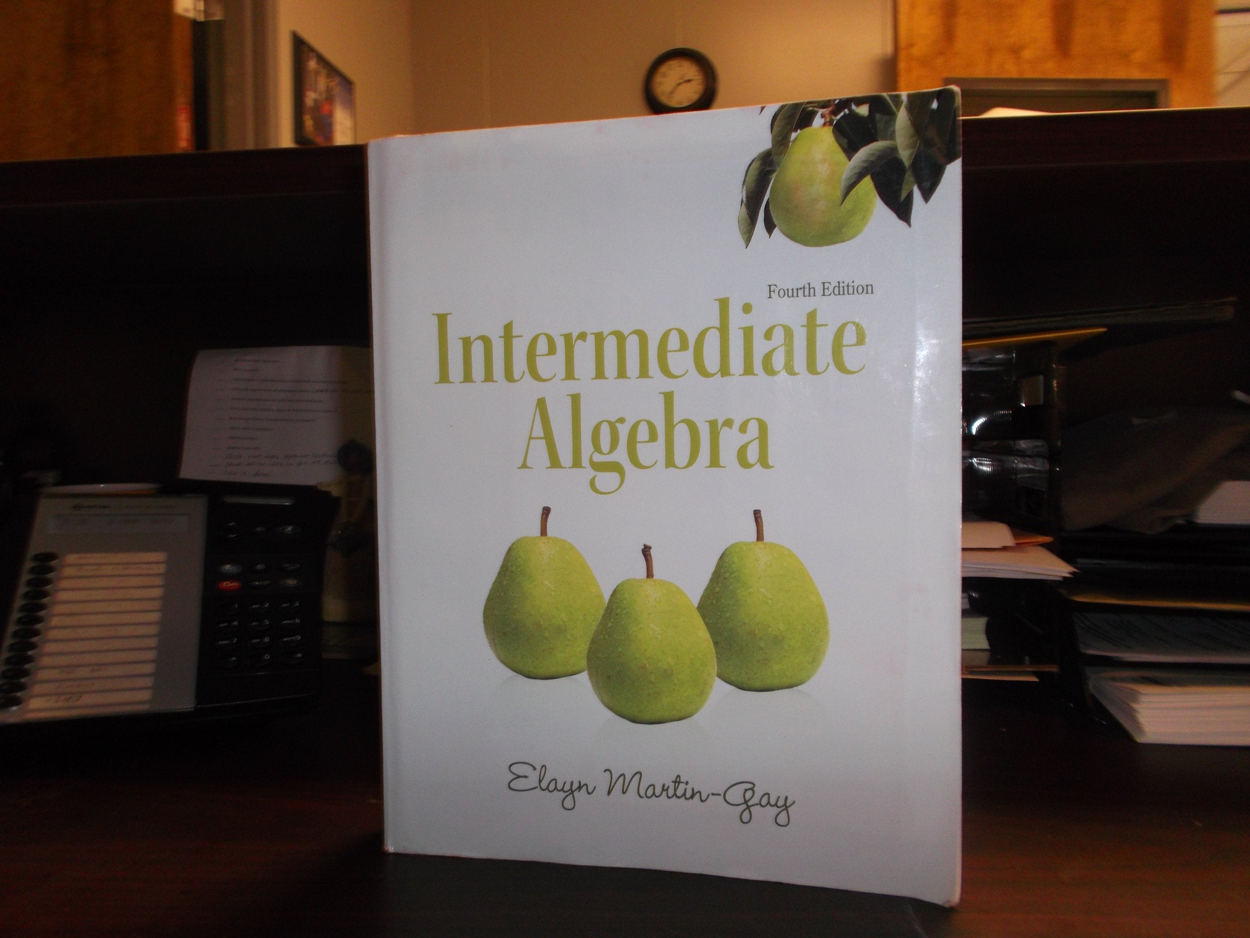 Intermediate Algebra (4th Edition) (MartinGay Developmental Math Series),Used