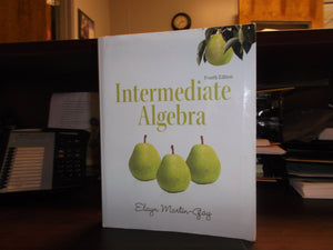 Intermediate Algebra (4th Edition) (MartinGay Developmental Math Series),Used