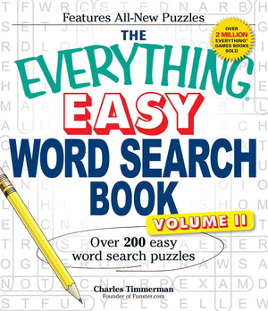 The Everything Easy Word Search Book, Volume Ii: Over 200 Easy Word Search Puzzles (Everything Series),Used