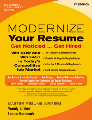 Modernize Your Resume: Get Noticed Get Hired (Modernize Your Career),Used