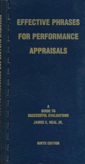 Effective Phrases For Performance Appraisals : A Guide To Successful Evaluations