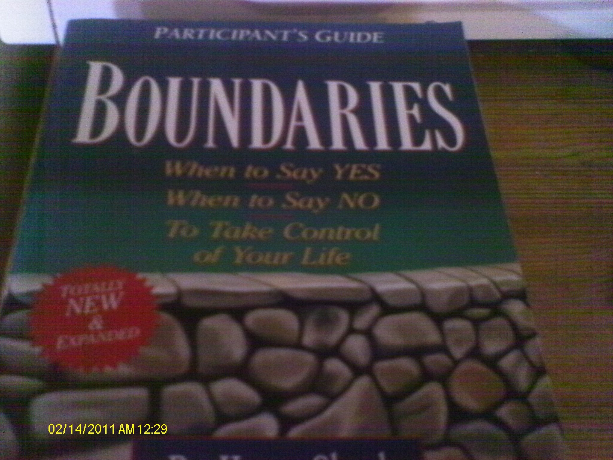 Boundaries Participants Guide,Used