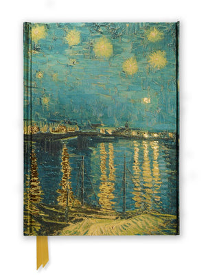 Vincent van Gogh: Starry Night over the Rhne (Foiled Journal) (11) (Flame Tree Notebooks),Used