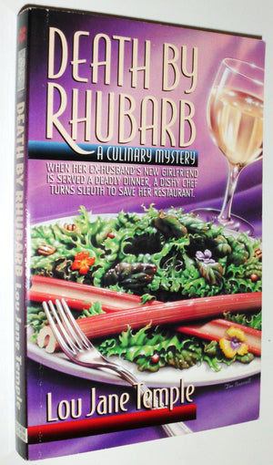 Death By Rhubarb (A Heaven Lee Culinary Mystery),Used