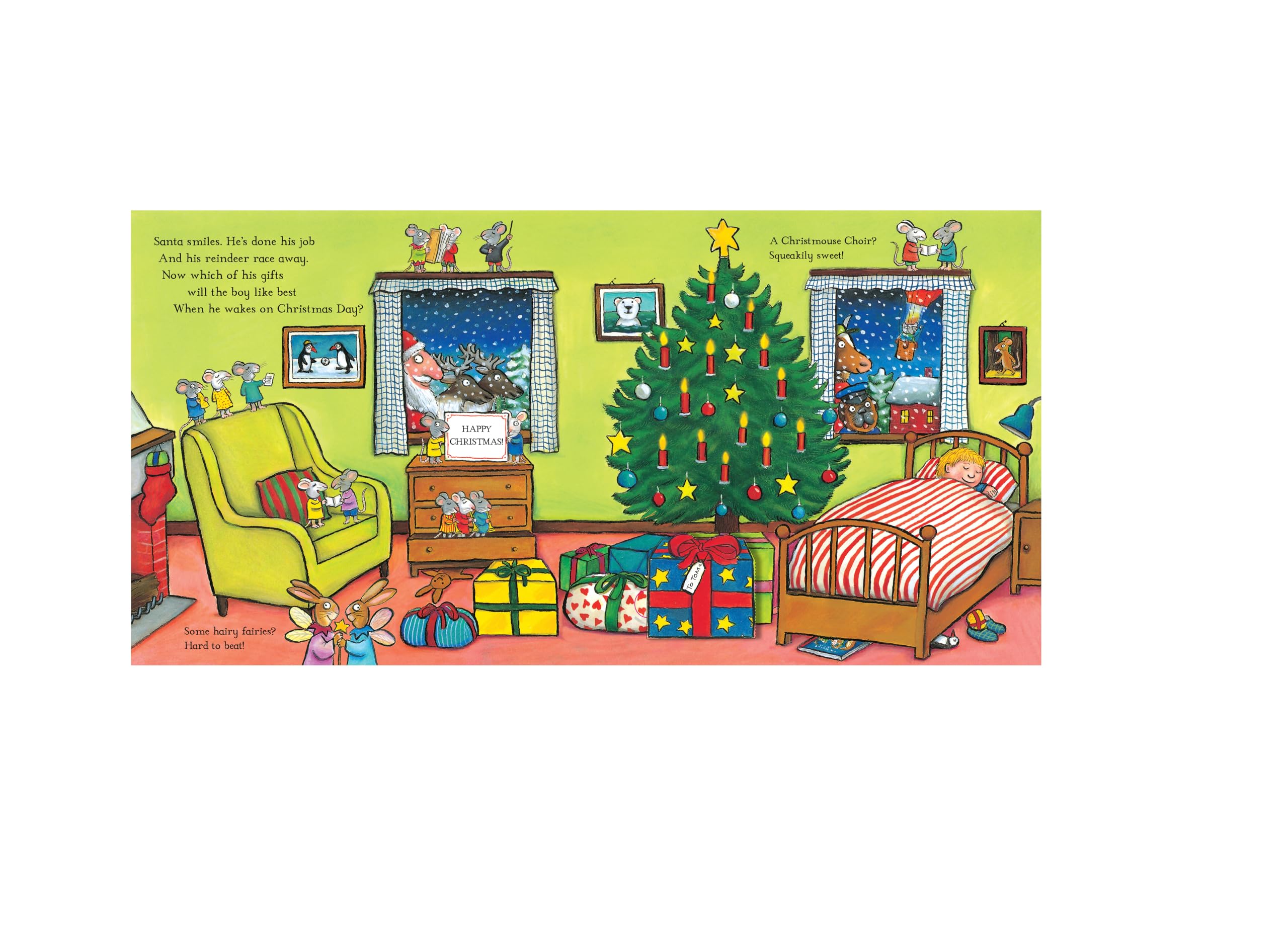 The Christmas Bear: A Christmas Popup Book,Used