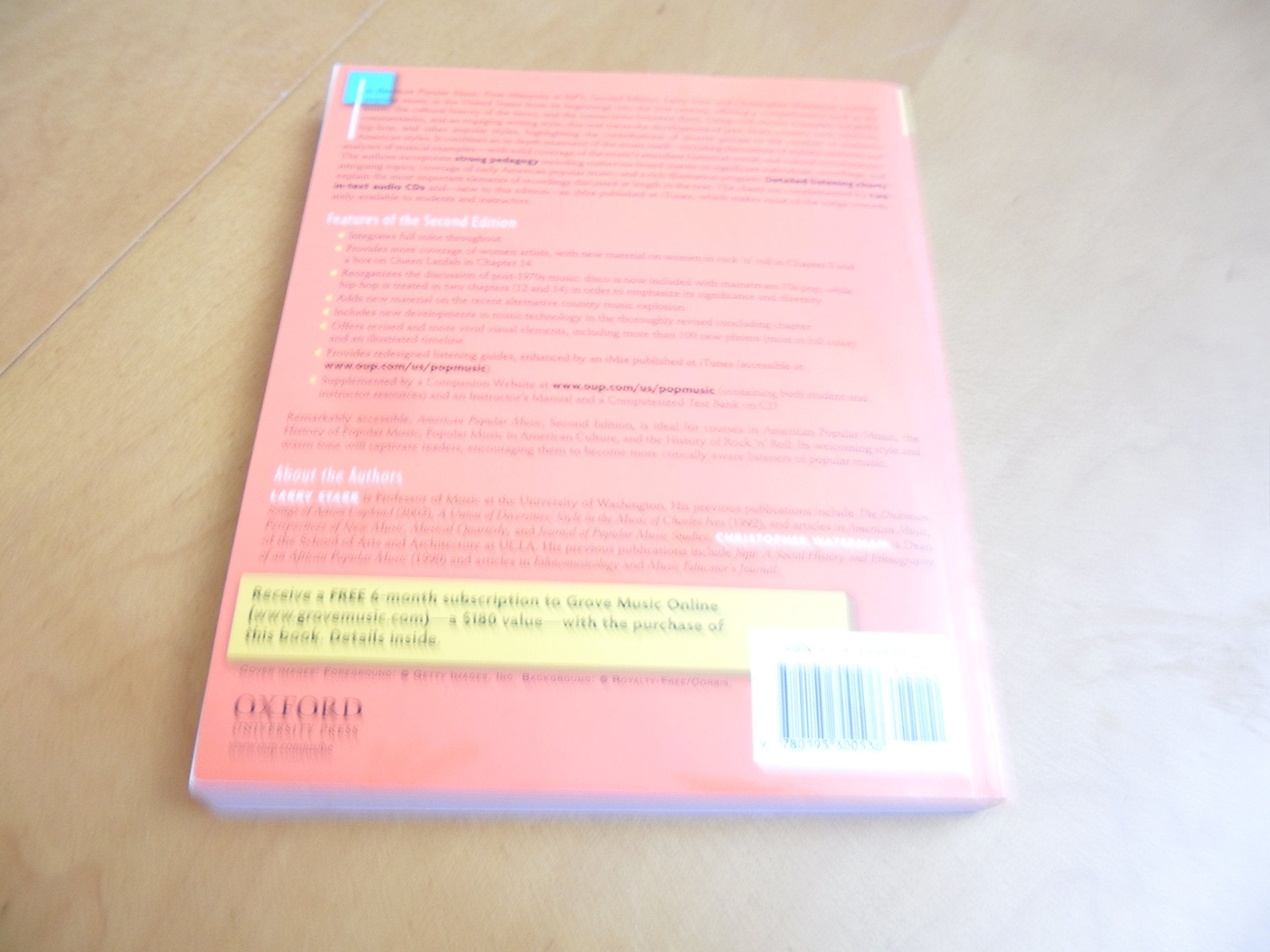 American Popular Music: From Minstrelsy to MP3,Used